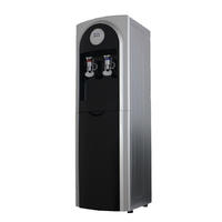 Home Water Dispenser with Fridge Hot and Cold  166L-B